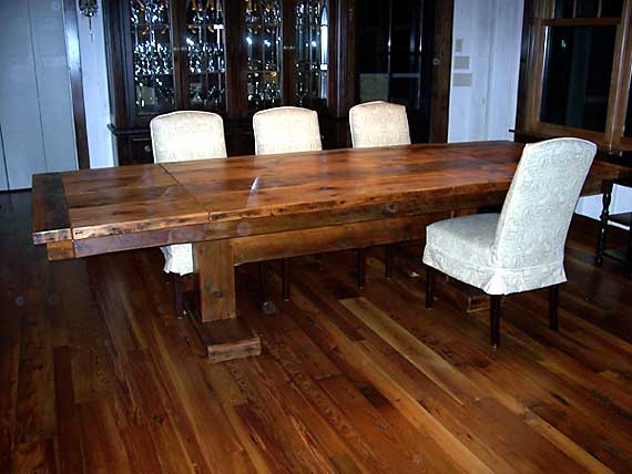 Pine Trestle Table